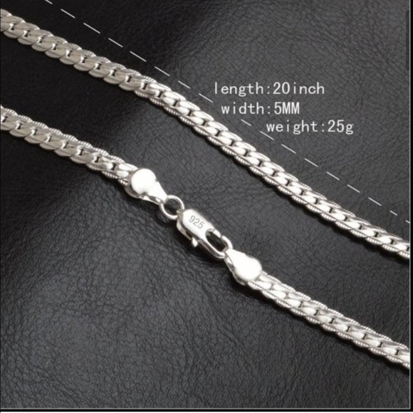 925 Sterling Silver Necklace - Picture 6 of 6